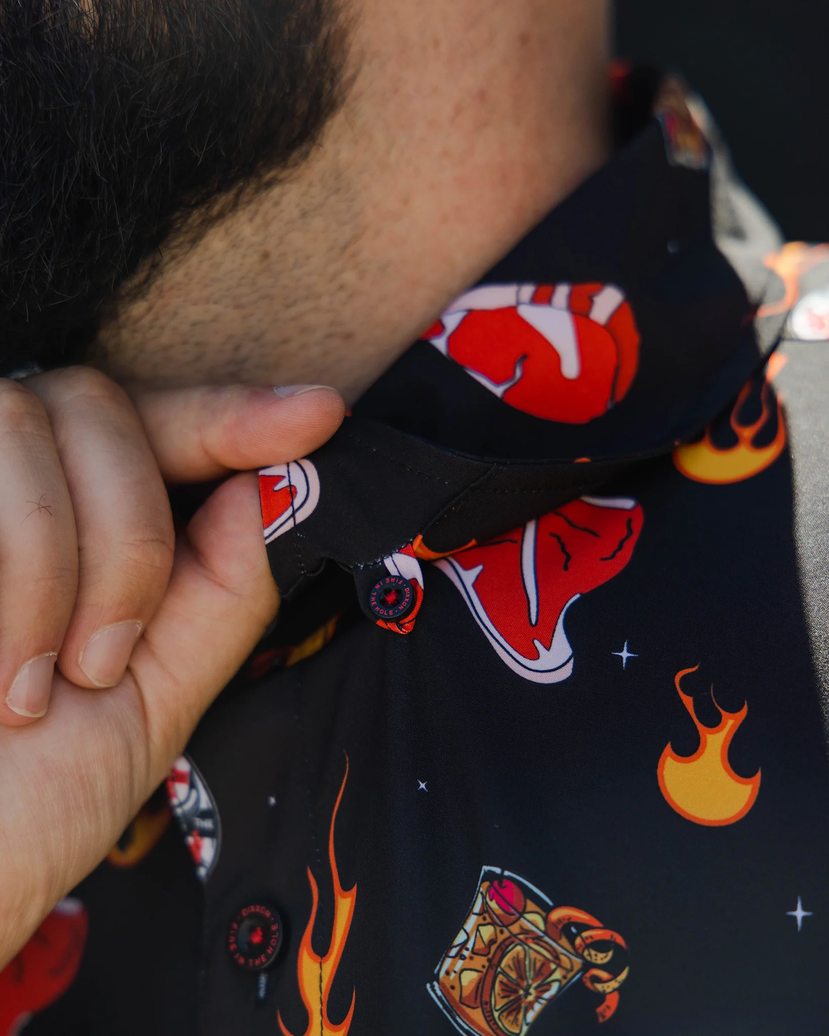 Dark Side of The Grill Party Shirt - Image 4