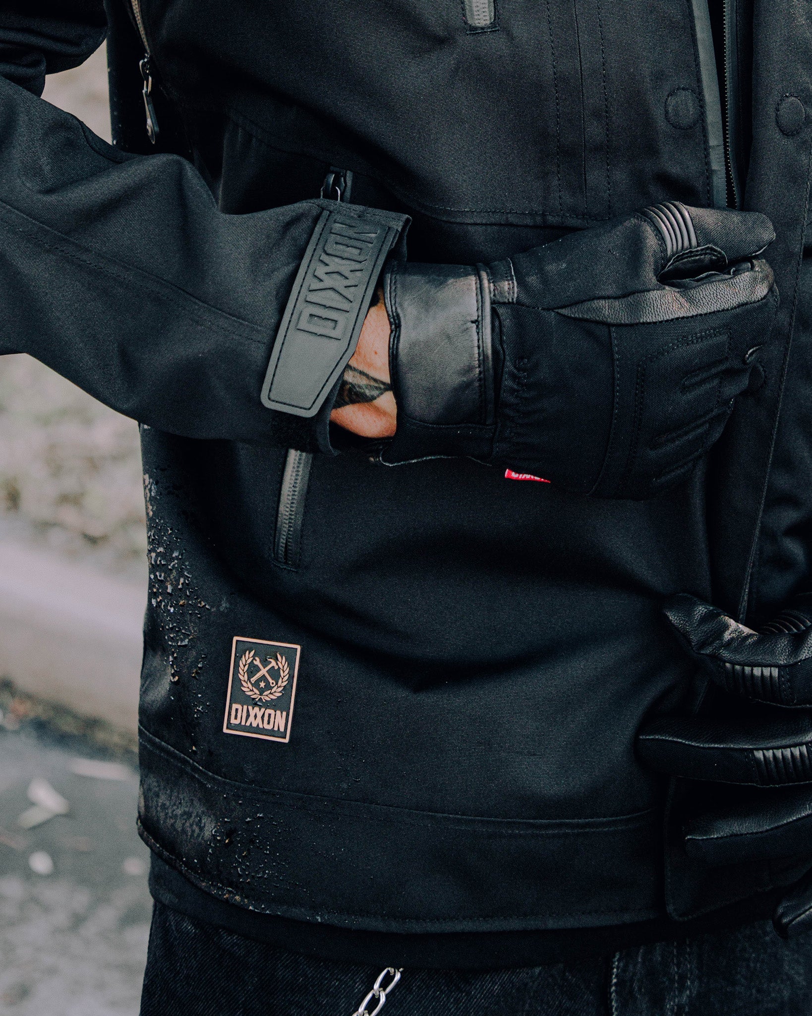 Laramie Waterproof Jacket - Black - Image 11