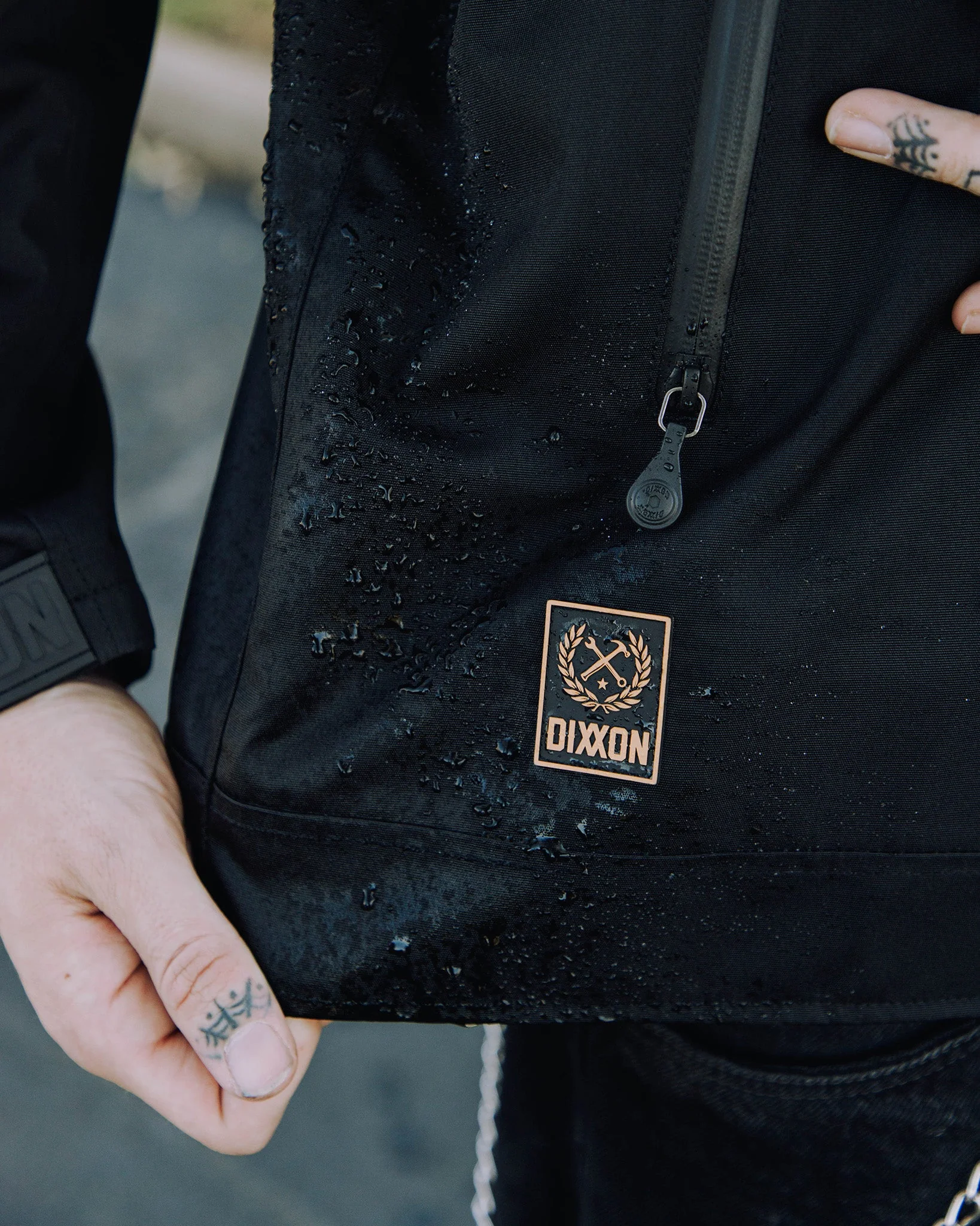 Laramie Waterproof Jacket - Black - Image 12