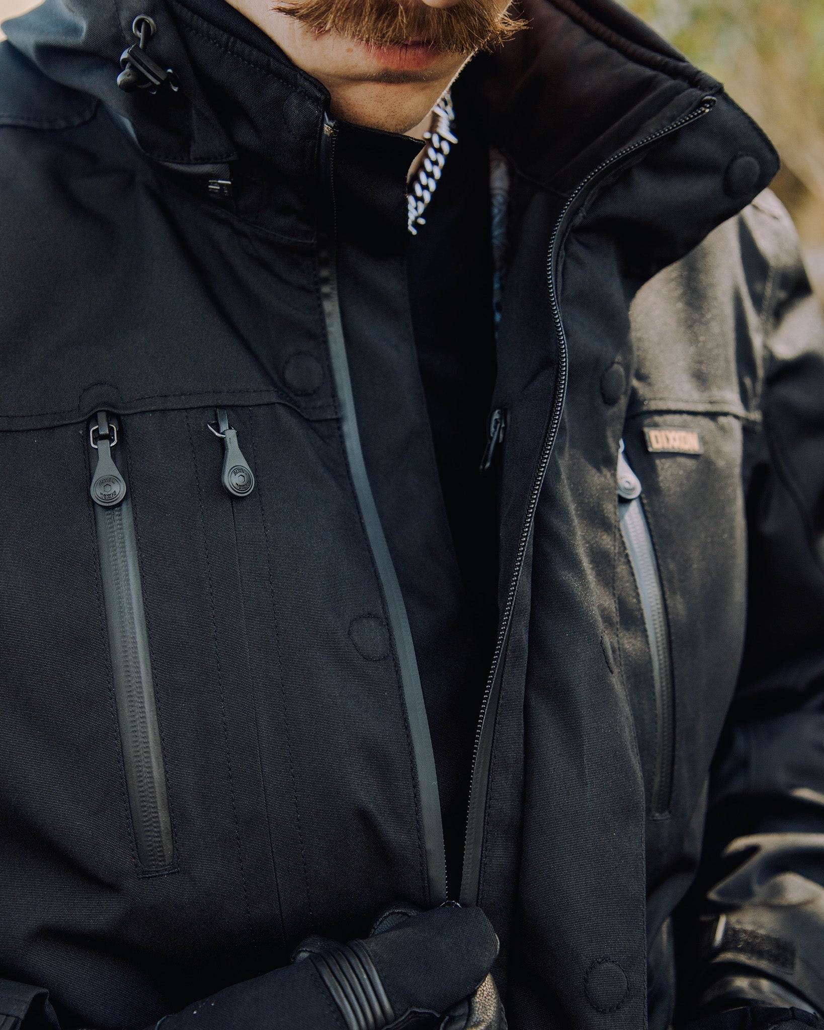 Laramie Waterproof Jacket - Black - Image 7