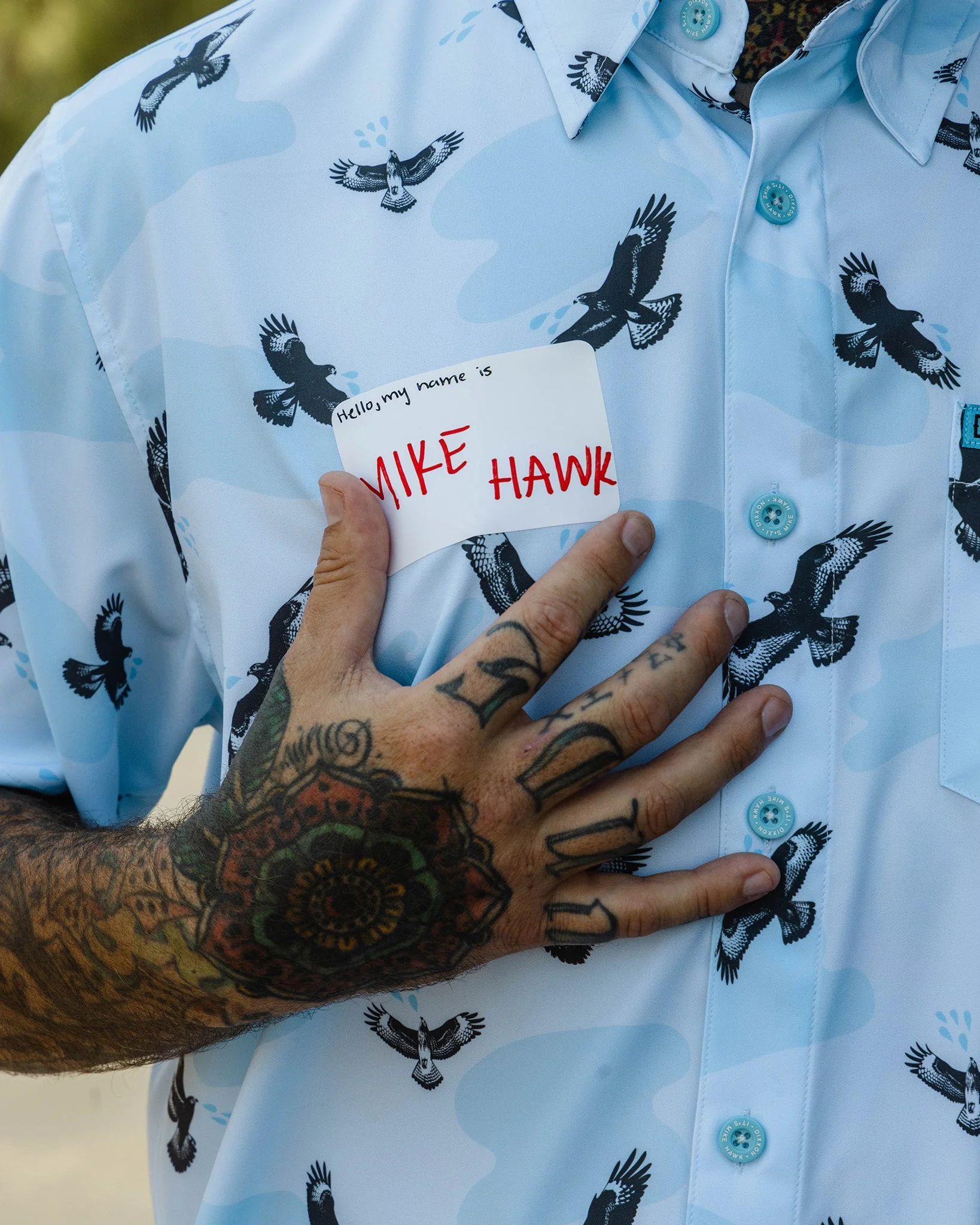 Mike Hawk Party Shirt - Image 4