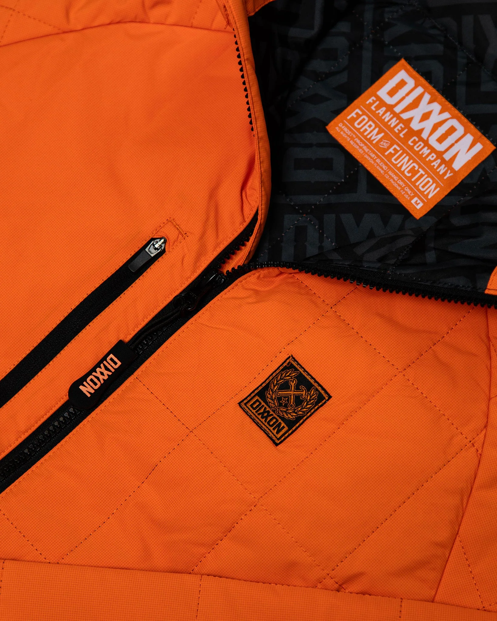 Nomad Puffer Jacket - Orange - Image 8