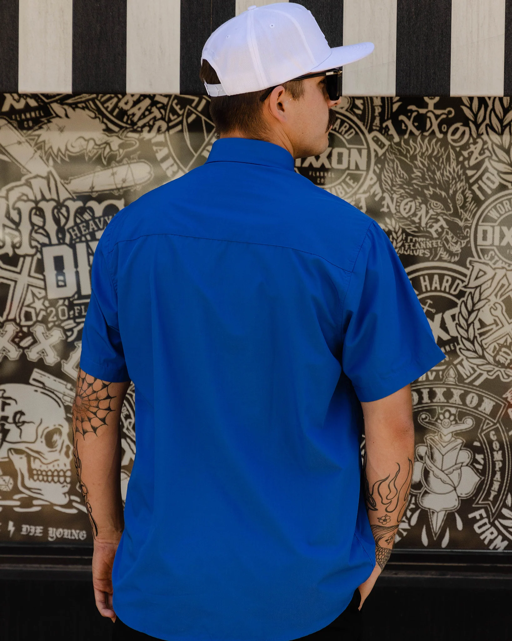 Solid Bamboo Short Sleeve 2.0 - True Blue - Image 3