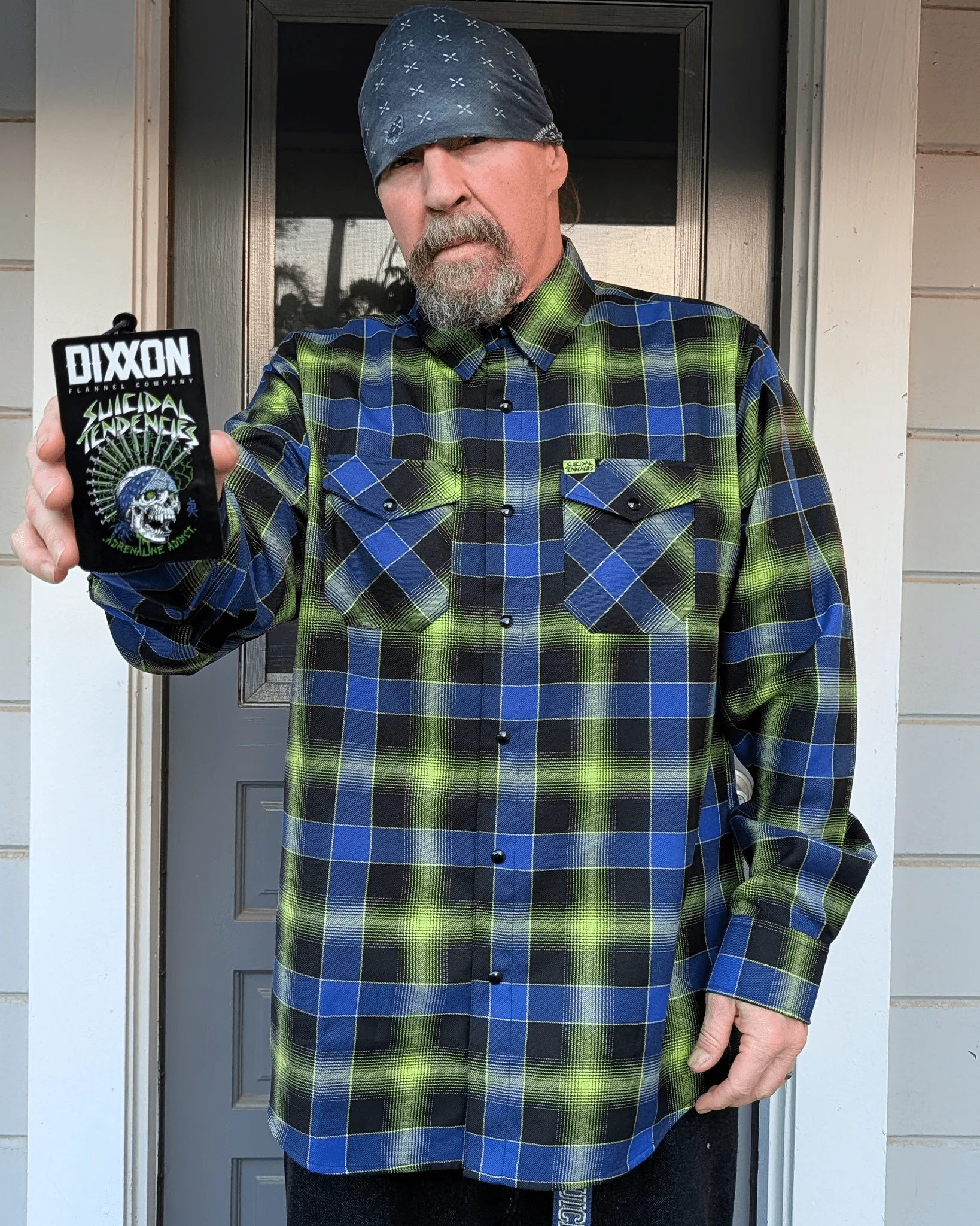 Suicidal Tendencies Adrenaline Addict Flannel - Image 12