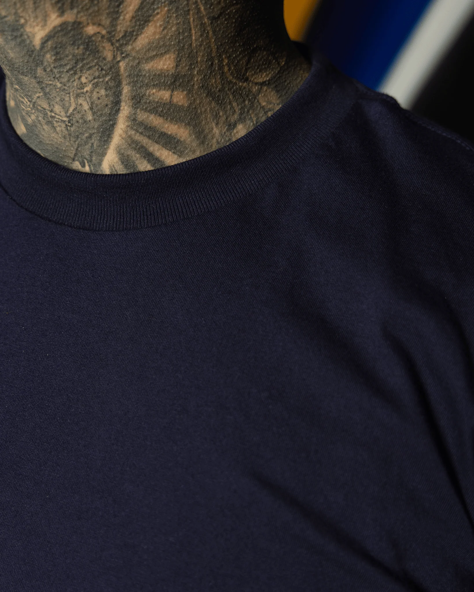 The Perfect Long Sleeve Tee - Navy Blue - Image 3