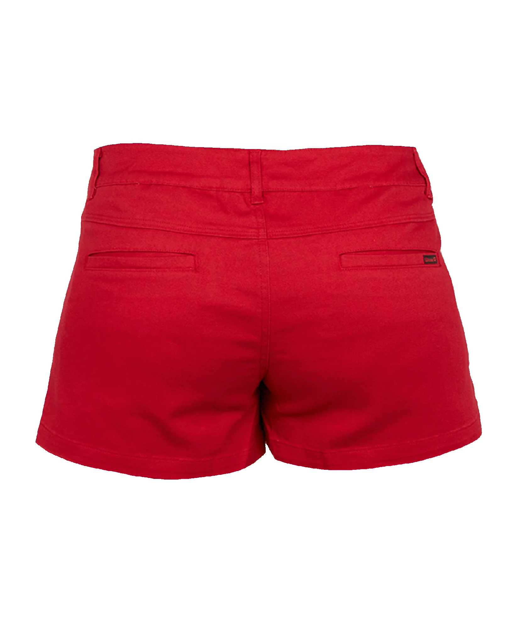 Women's Chino Shorts - Red - Image 3