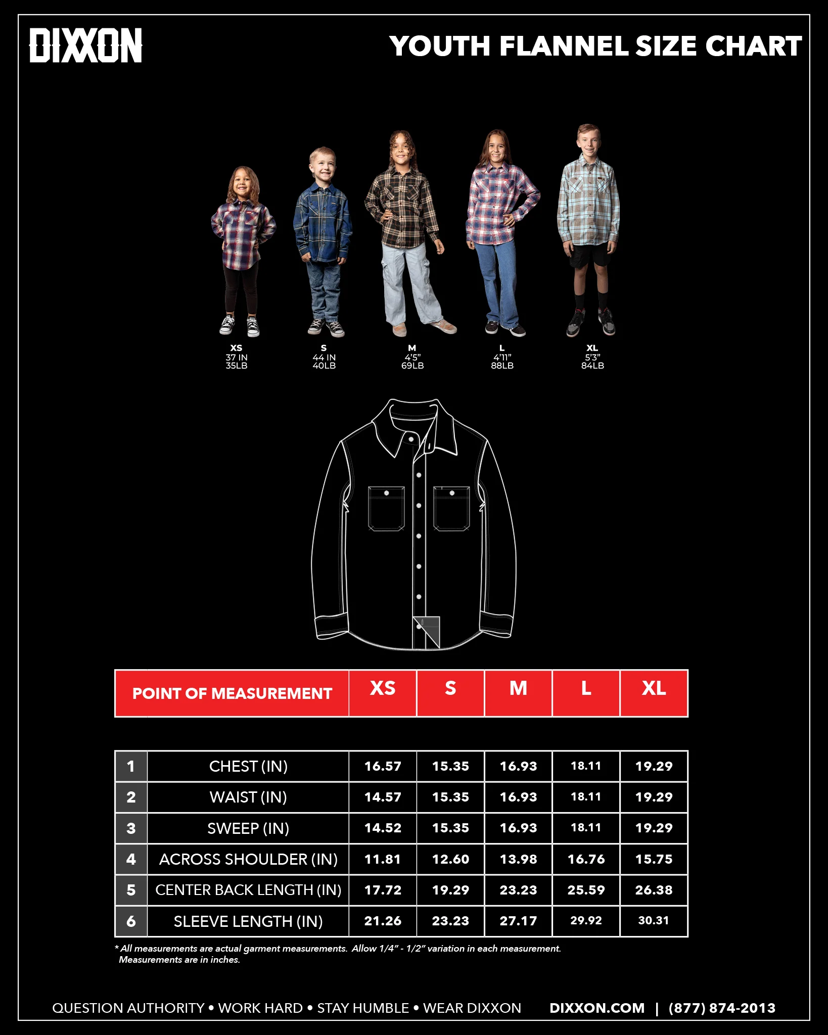 Youth Stagedive Heritage Flannel - Image 3